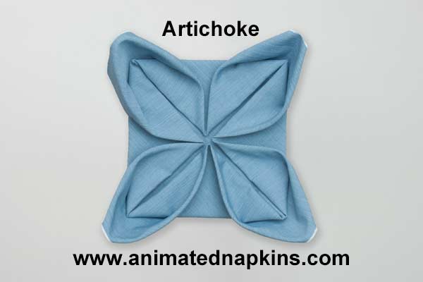 Animation: Artichoke Folding (Flat Start)