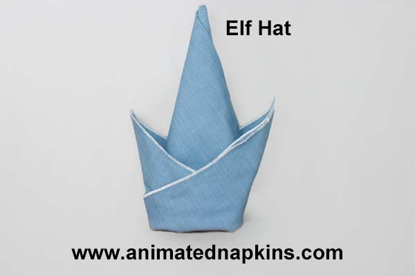 Animation: Elf Hat Folding (Half Start)